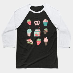 Strawberry Treats Baseball T-Shirt